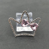 2 PCS Alloy Pearl Rhinestone Crown Hair Accessories