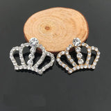 Alloy Pearl Rhinestone Crown Hair Accessories DIY Wedding Hairpin