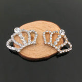 Alloy Pearl Rhinestone Crown Hair Accessories DIY Wedding Hairpin