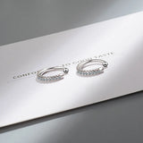 CZ Ear Cuff Clip Earrings for Women Non Pierced Cartilage No Hole