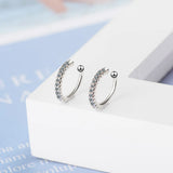 CZ Ear Cuff Clip Earrings for Women Non Pierced Cartilage No Hole