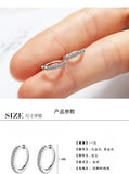 CZ Ear Cuff Clip Earrings for Women Non Pierced Cartilage No Hole