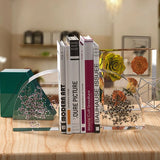 Resin Bookends Molds Set, Book Organize Silicone Epoxy Molds, Home Office Decor