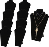 2 PCS Cashmere Necklace Display Stand Earring Jewelry Frame