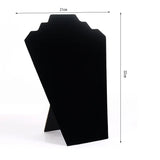 2 PCS Cashmere Necklace Display Stand Earring Jewelry Frame