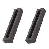 2 PCS Graphite Ingot Mold for Silver Copper Brass Casting