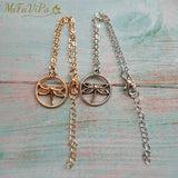 Adjustable Charm Bracelets for Women Dragonfly Bracelet