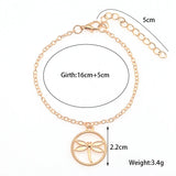 Adjustable Charm Bracelets for Women Dragonfly Bracelet