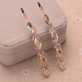 (2 PCS/LOTS) Colorful Crystal Hair Clip Women Hairpins Accessories