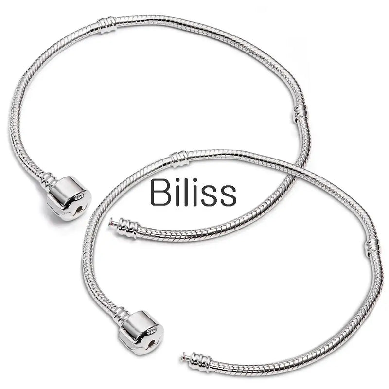 2 PCS Silver Plated Starter Master Bracelets 6-22 Inch