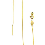 2 PCS Stainless Steel Snake Chain Women Necklaces For Necklace Making Pendant