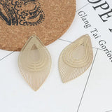 2 PCs Silver Filigree Round Pendants DIY Jewelry Findings Charms