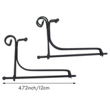 (2 Pack) Iron Easel Plate Display Stand, 5 Inch, Picture Frames, Cookbooks