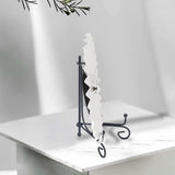 (2 Pack) Iron Easel Plate Display Stand, 5 Inch, Picture Frames, Cookbooks