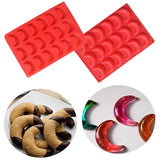2 Pack Moon Ice Cube Tray Silicone Mold
