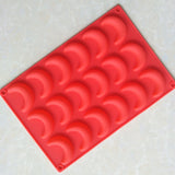 2 Pack Moon Ice Cube Tray Silicone Crescent Moon Mold