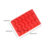 2 Pack Moon Ice Cube Tray Silicone Crescent Moon Mold