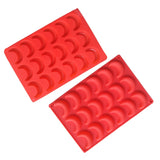 2 Pack Moon Ice Cube Tray Silicone Mold for Cocktails and Beverages