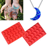 2 Pack Moon Ice Cube Tray Silicone Mold for Cocktails and Beverages