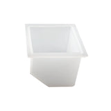 2-Pack Square Silicone Molds with Wooden Stand, Pouring Molds
