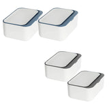 2 Pack Wipes Dispenser, Refillable Wipe Container, Non-Slip, Keeps Wipes Fresh