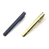 Men's Twill Stripe Tie Clip for Wedding Business, 6CM Necktie Clips