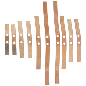 Steel Shock Absorption Leaf Springs for 1/16 RC Truck Car Parts