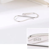 2 Pairs 925 Silver Earring Components DIY Dangle Earring Hooks