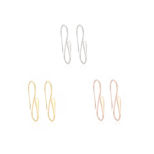 2 Pairs 925 Silver Earring Components DIY Dangle Earring Hooks