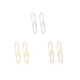 2 Pairs 925 Silver Earring Components DIY Dangle Earring Hooks