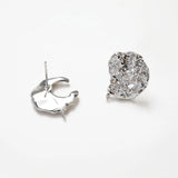 Moon Ear Studs Earrings Jewelry Findings Brass Plated Accessories 1.8*20mm