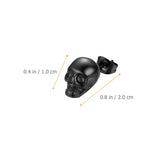 Punk Head Earrings Halloween Stud Earrings Jewelry