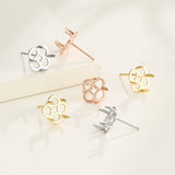 S925 Sterling Silver Earrings Tray with Amber Bees