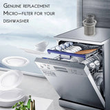 2 Pack Grey PP Dishwasher Mesh Filter Set for 427903 170740 Series