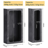 2 Pcs 1KG 665 G Graphite Ingot Mold Crucible Metal Casting Mold