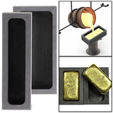 2 Pcs 1KG 665 G Graphite Ingot Mold Crucible Metal Casting Mold
