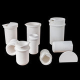 2 Pcs 1kg Ceramic Crucible for Platinum Melting Furnace Spare Parts