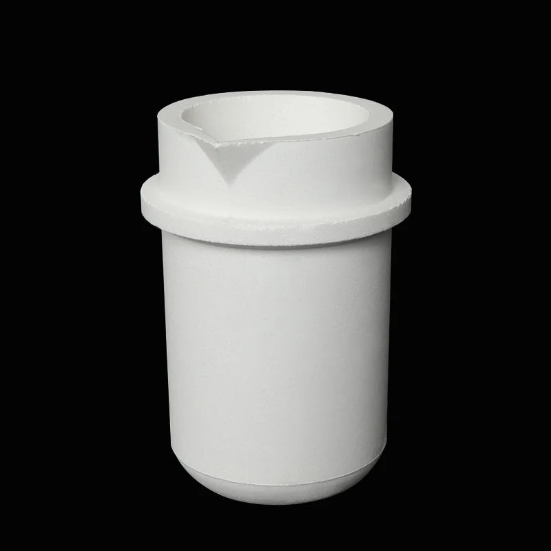 2 Pcs 1kg Ceramic Crucible for Platinum Melting Furnace Spare Parts
