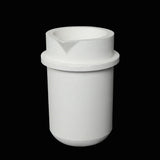 2 Pcs 1kg Ceramic Crucible for Platinum Melting Furnace Spare Parts