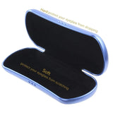 2 Pcs Aluminum Glasses Case - Silver