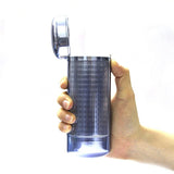 2 Pcs Aluminum Glasses Case - Silver
