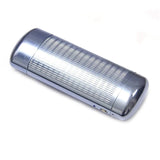 2 Pcs Aluminum Glasses Case - Silver