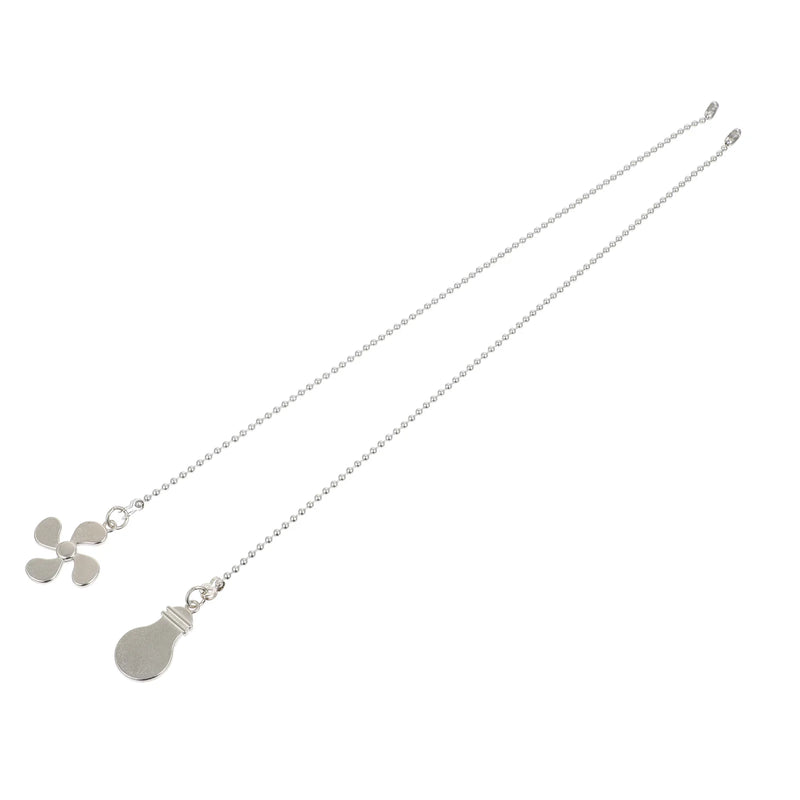 2 Pcs Beaded Chandelier Fan Extension Cord Hanging Chain Ceiling Pull Chains