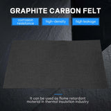 2 Pcs Carbon Fiber Welding Blanket Torch Plumbing Heat Sink Slag Fire