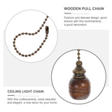 2 Pcs Ceiling Fan Light Chain Chandelier Pendant Hanging Decoration