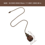 2 Pcs Ceiling Fan Light Chain Chandelier Pendant Hanging Decoration