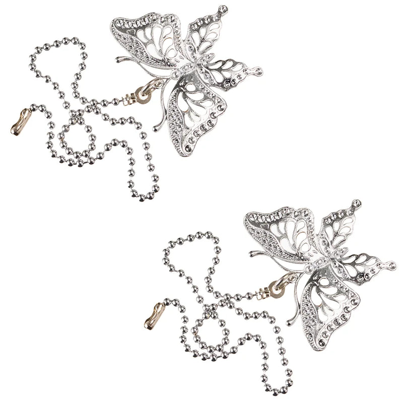 Ceiling Fan Pendant Pulls Chain Extender Dangler Copper Bead Lamp Decor