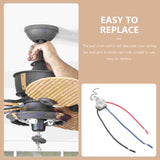 Ceiling Fan Light Switch Pull Chain Translucent Replacement Control Copper