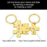 Couple Gift Key Chain for Women Men Valentines Gift