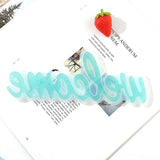 2 Pcs Crystal Epoxy Resin Mold Hanging Plate Silicone Mould DIY Crafts